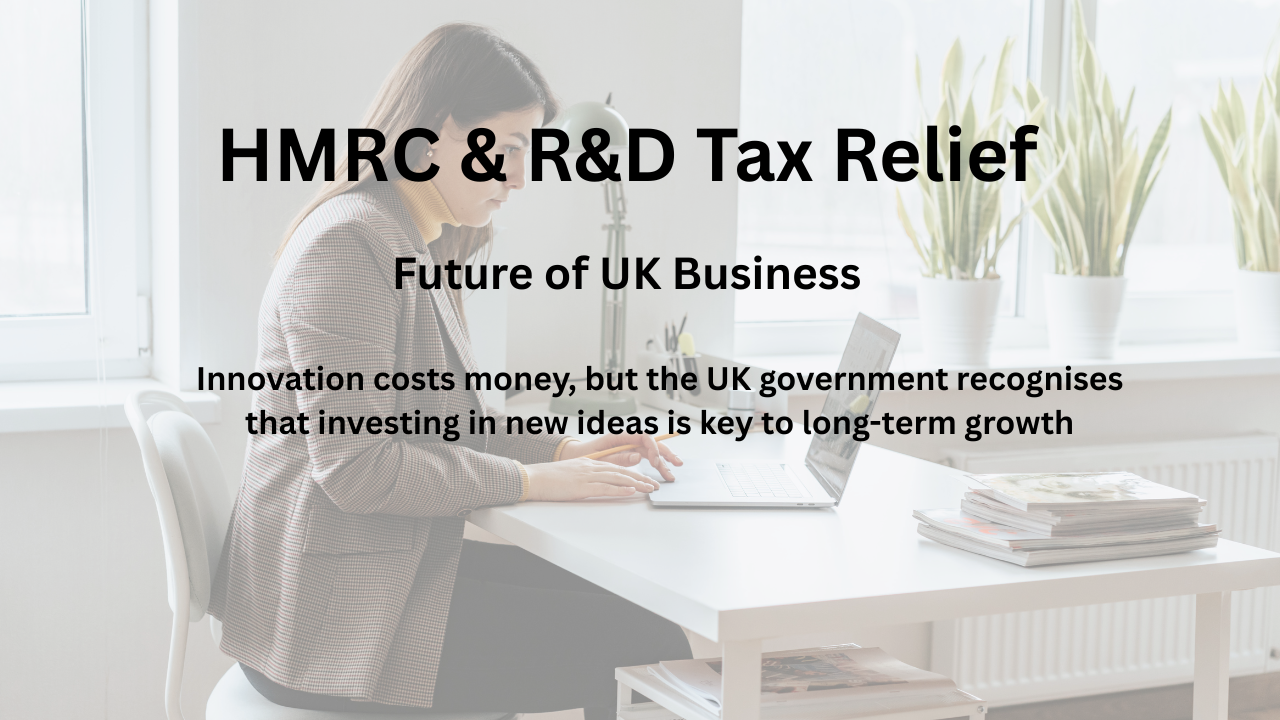HMRC R&D tax relief