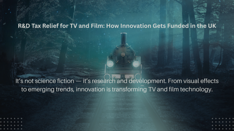 R&D tax relief for TV and film